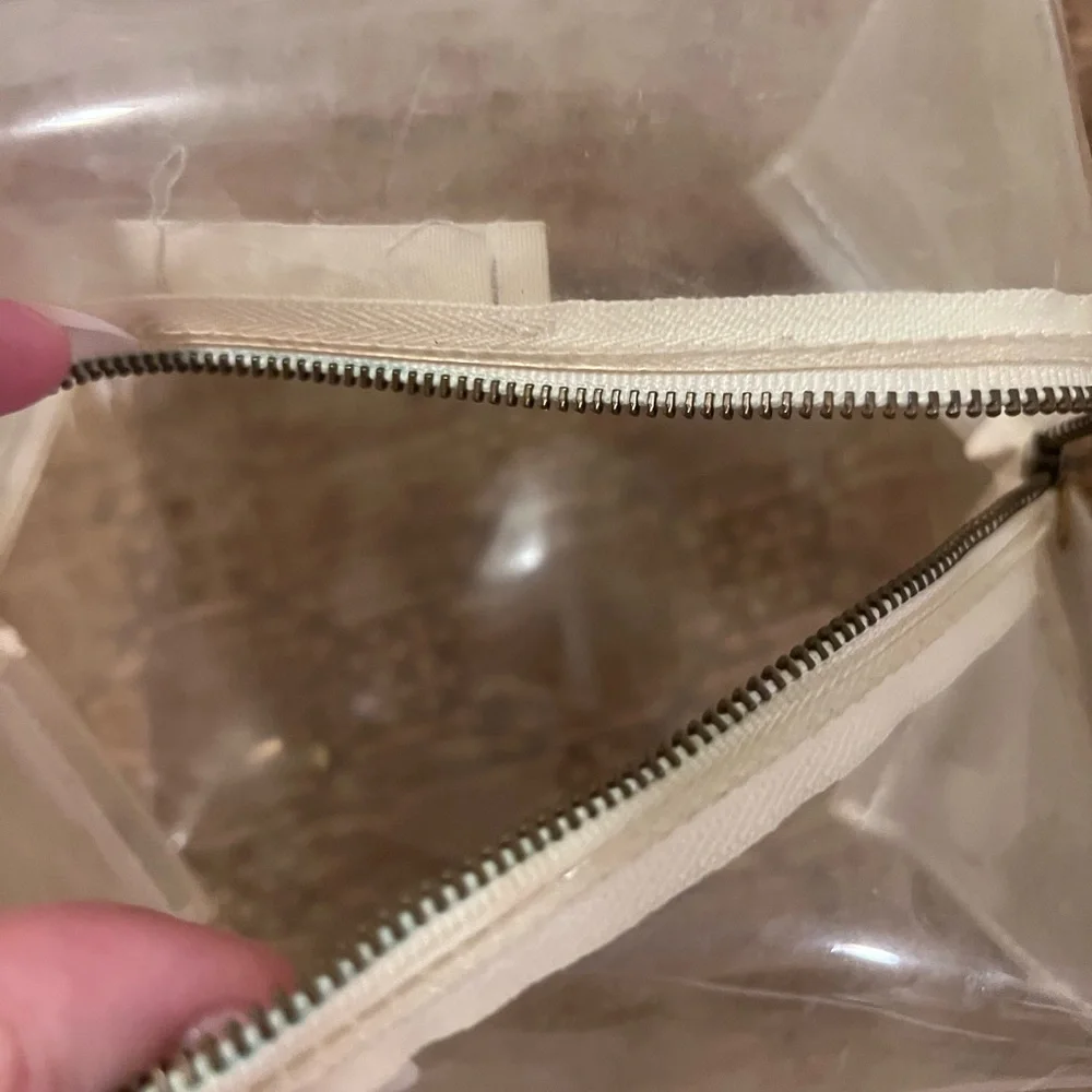 Vintage Madewell Clear Cosmetic Bag 🤍